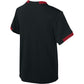 Black/Deep Red
