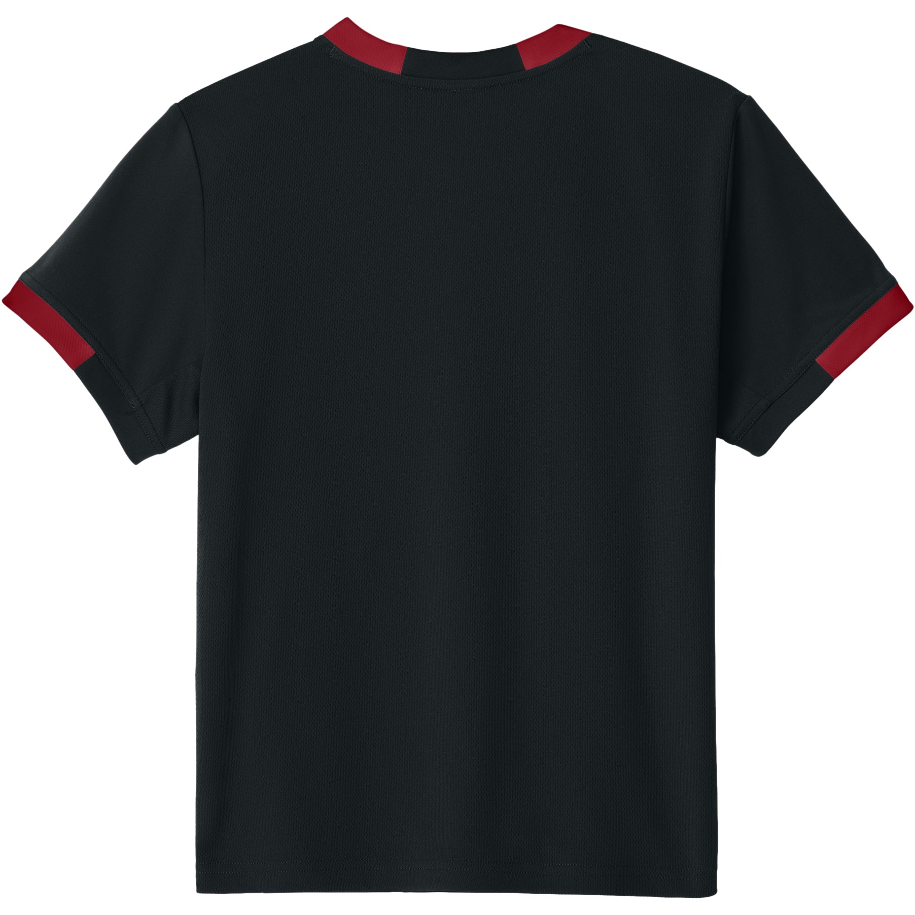 Black/Deep Red