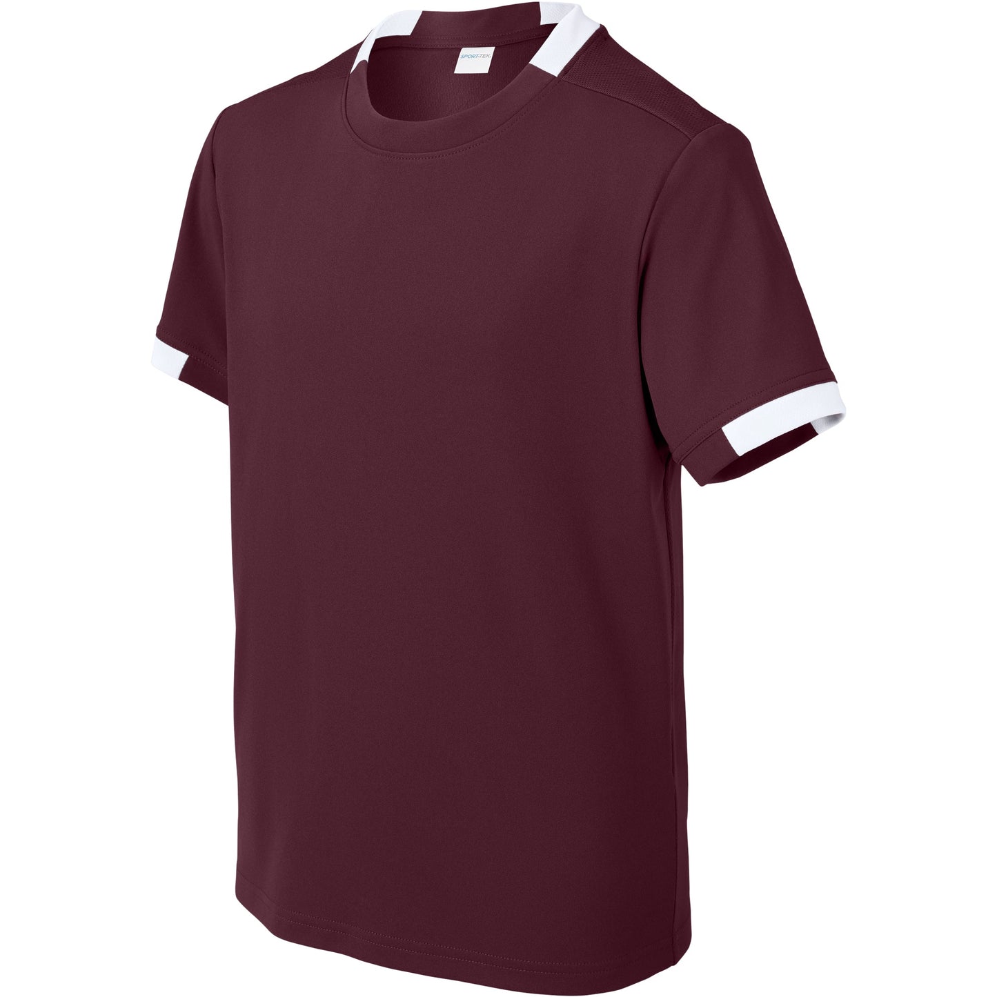 Maroon/White