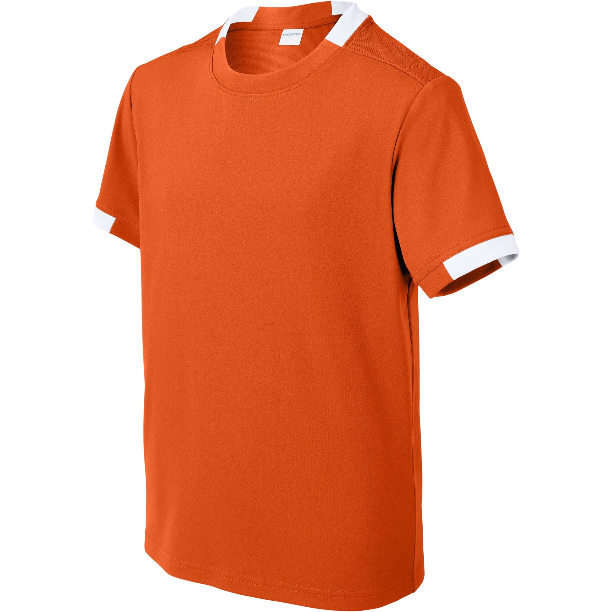 Deep Orange/White