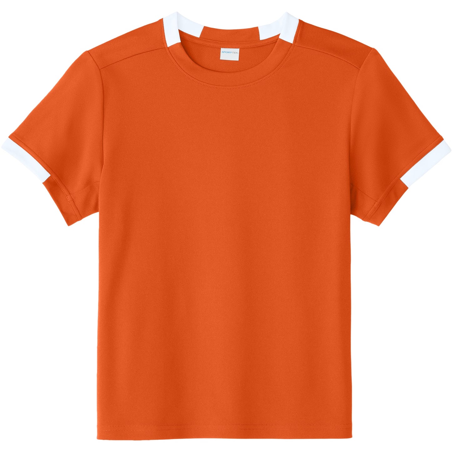 Deep Orange/White