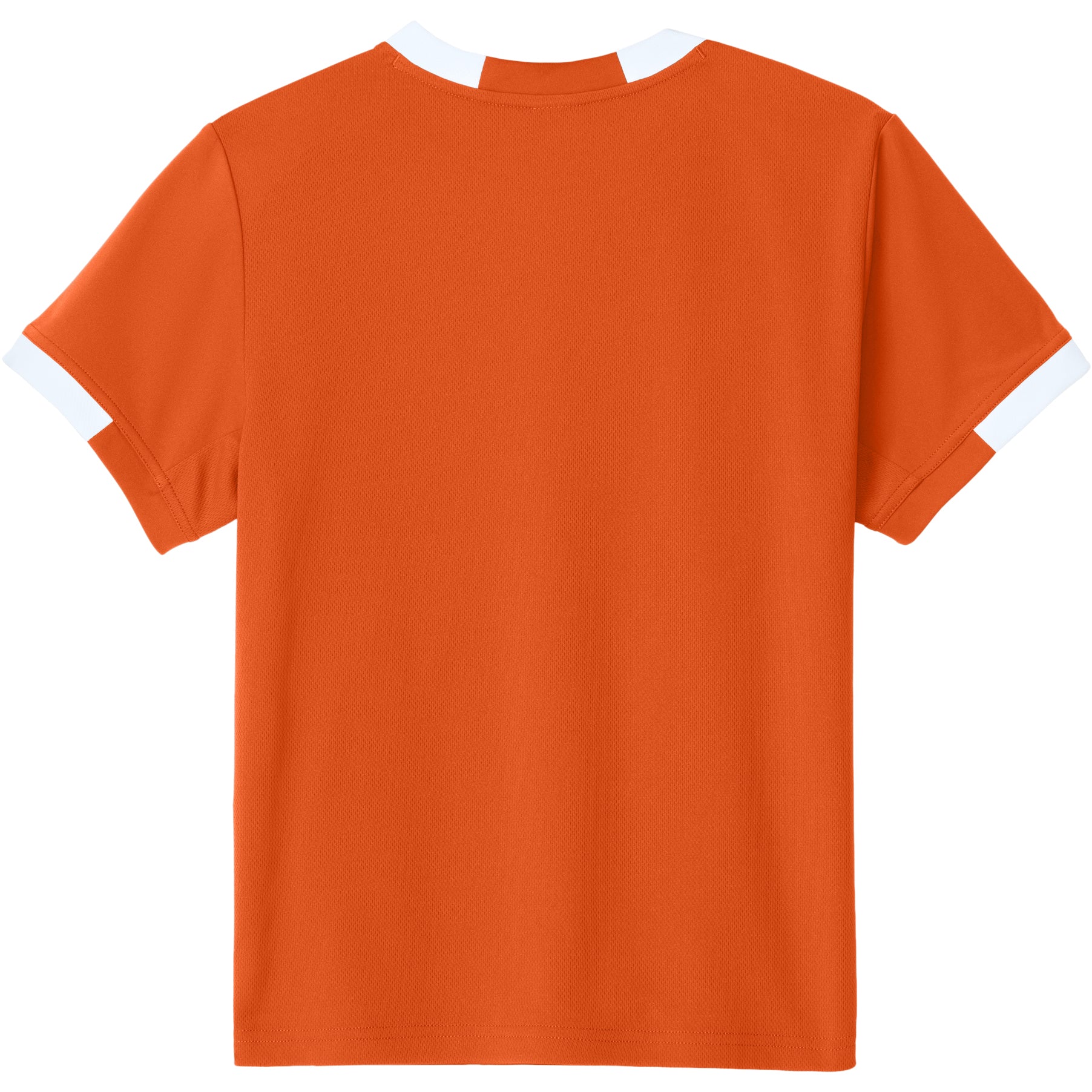 Deep Orange/White