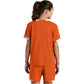 Deep Orange/White