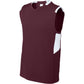 Maroon/White