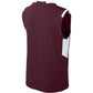 Maroon/White