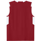 Deep Red/White