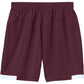 Maroon/White