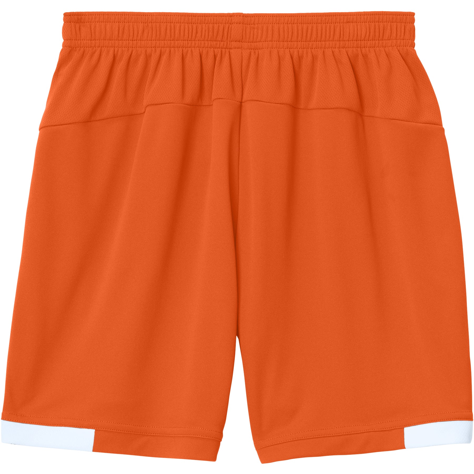 Deep Orange/White