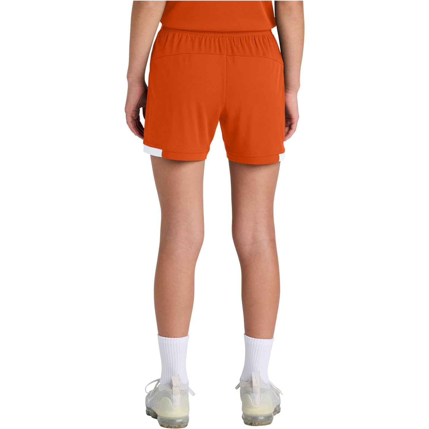 Deep Orange/White