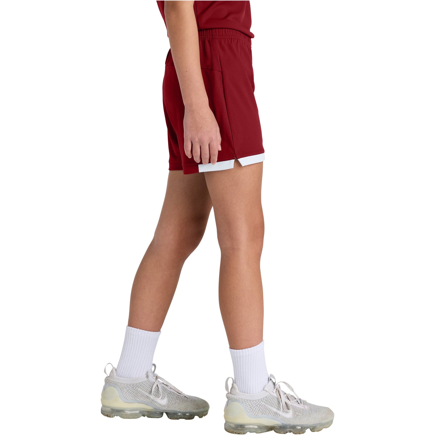 Deep Red/White