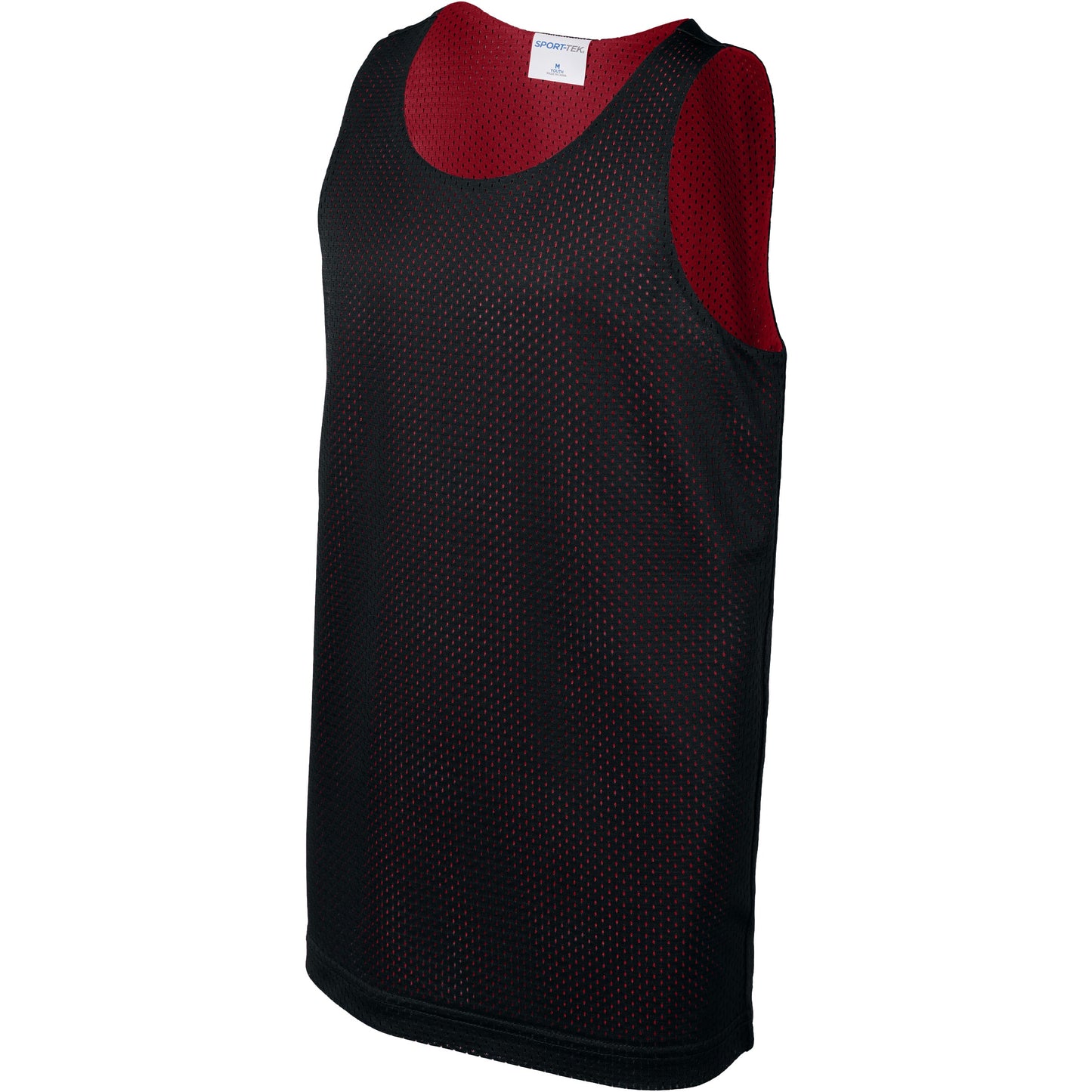 Black/Deep Red