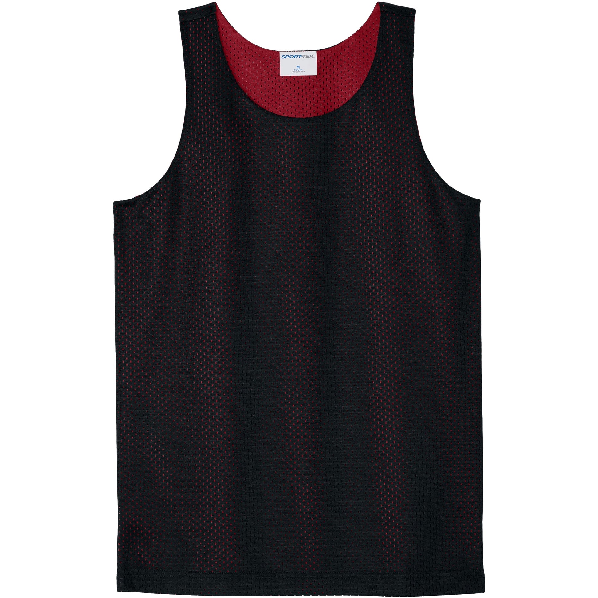 Black/Deep Red