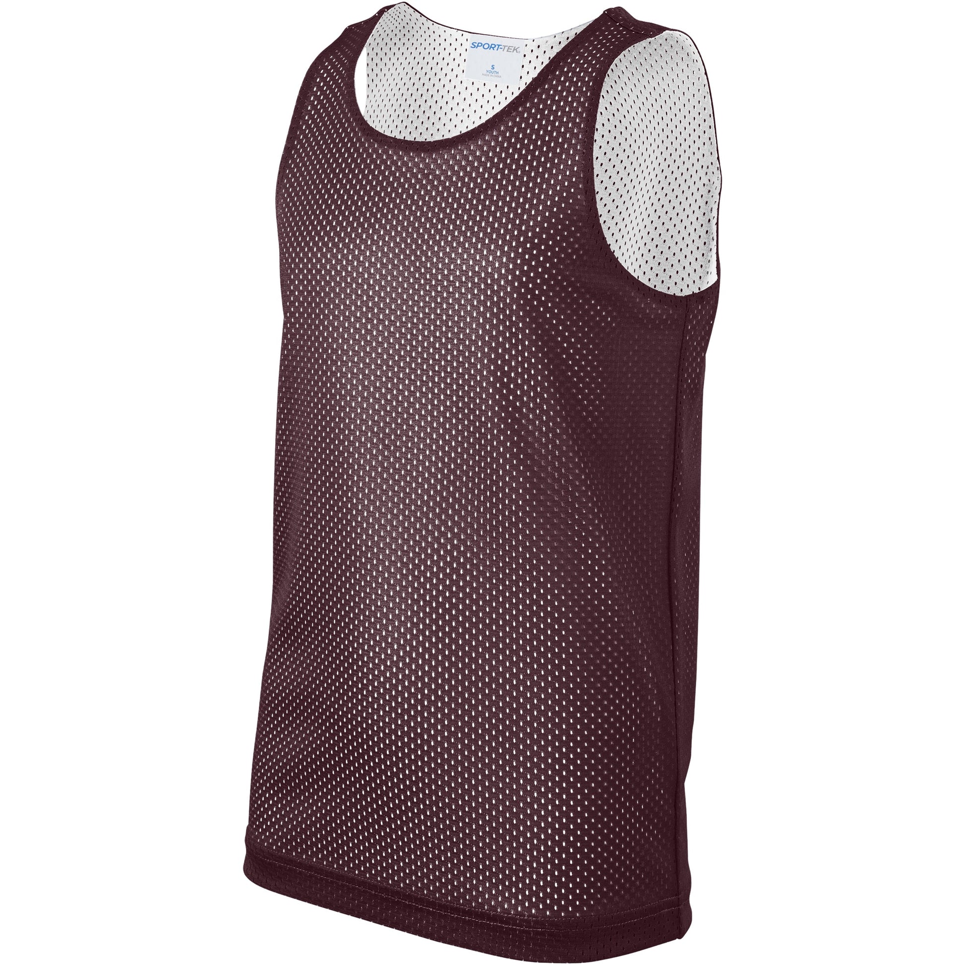Maroon/White