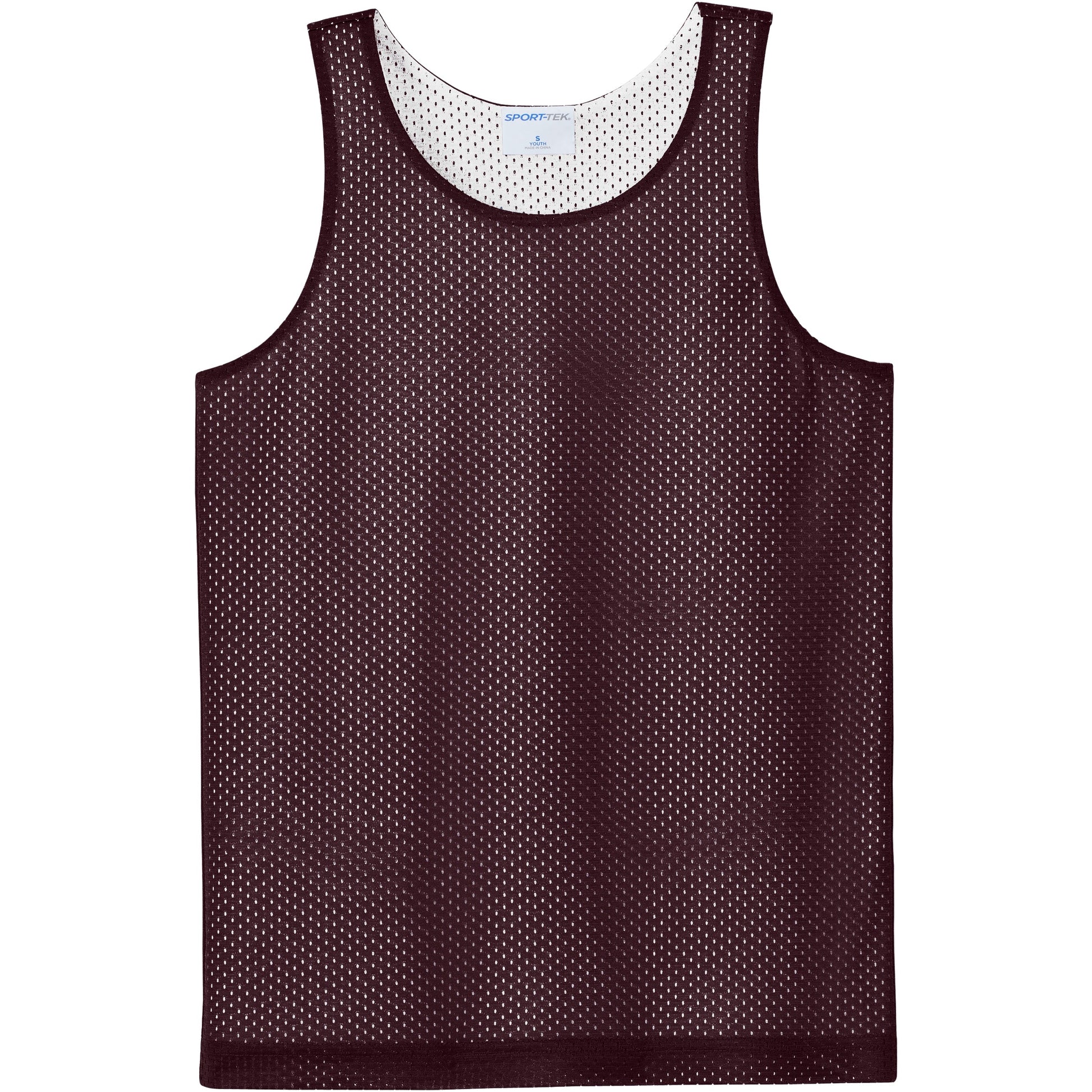 Maroon/White