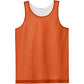 Deep Orange/White