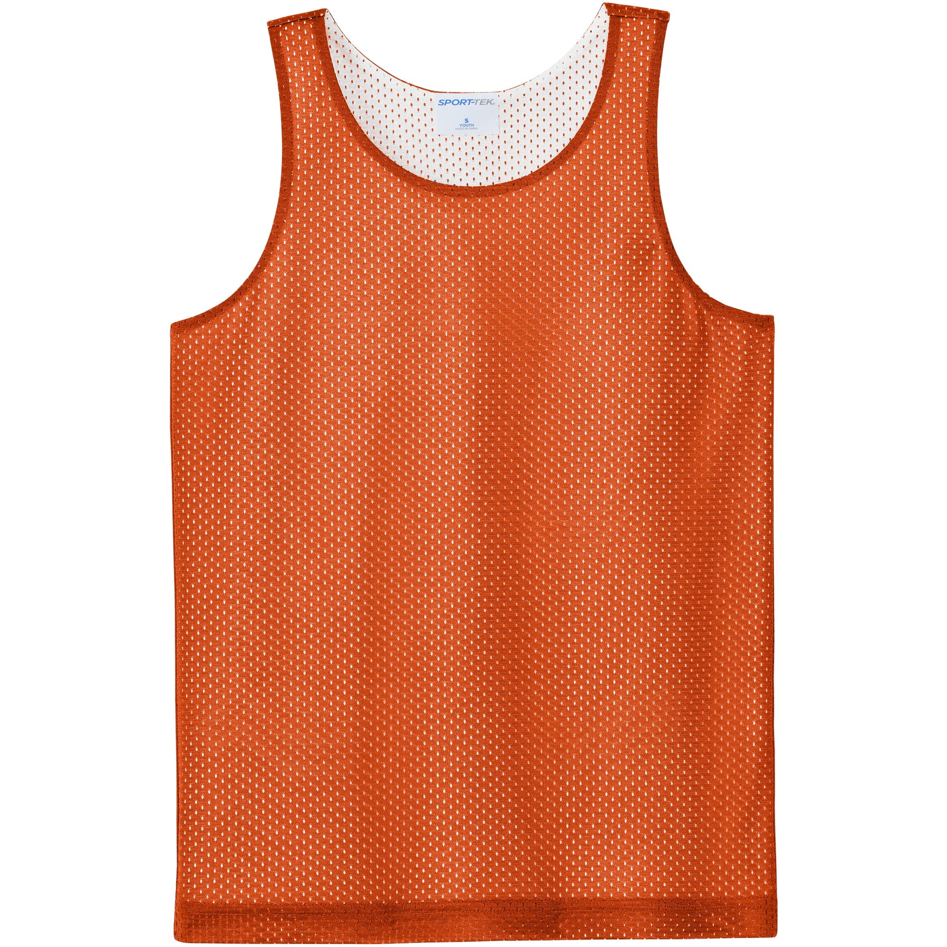 Deep Orange/White