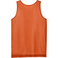 Deep Orange/White