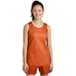 Deep Orange/White