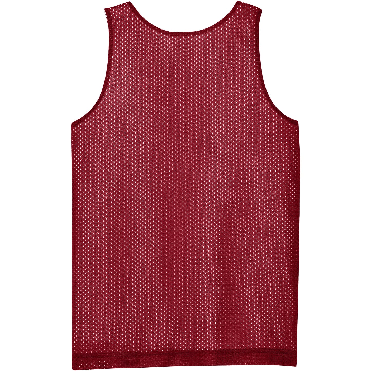 Deep Red/White