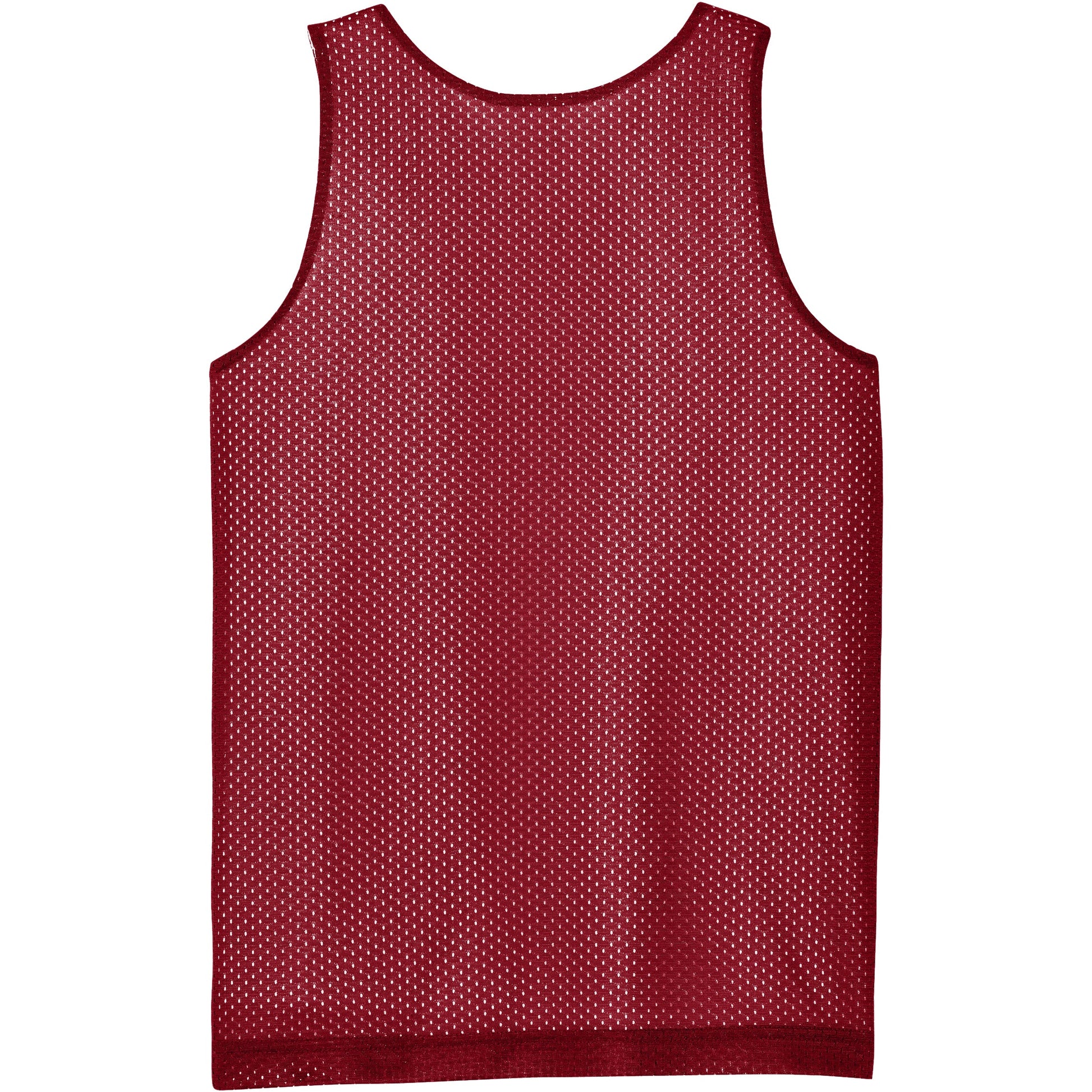 Deep Red/White