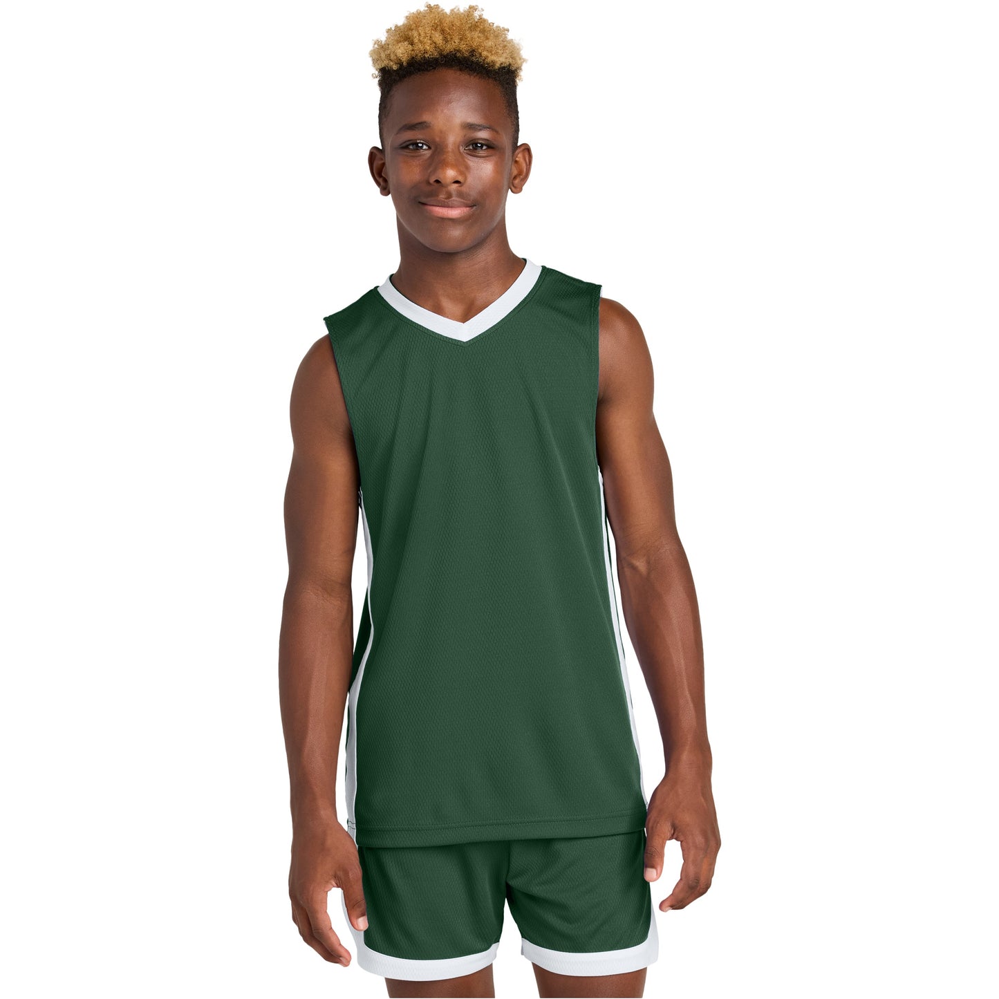Forest Green/White