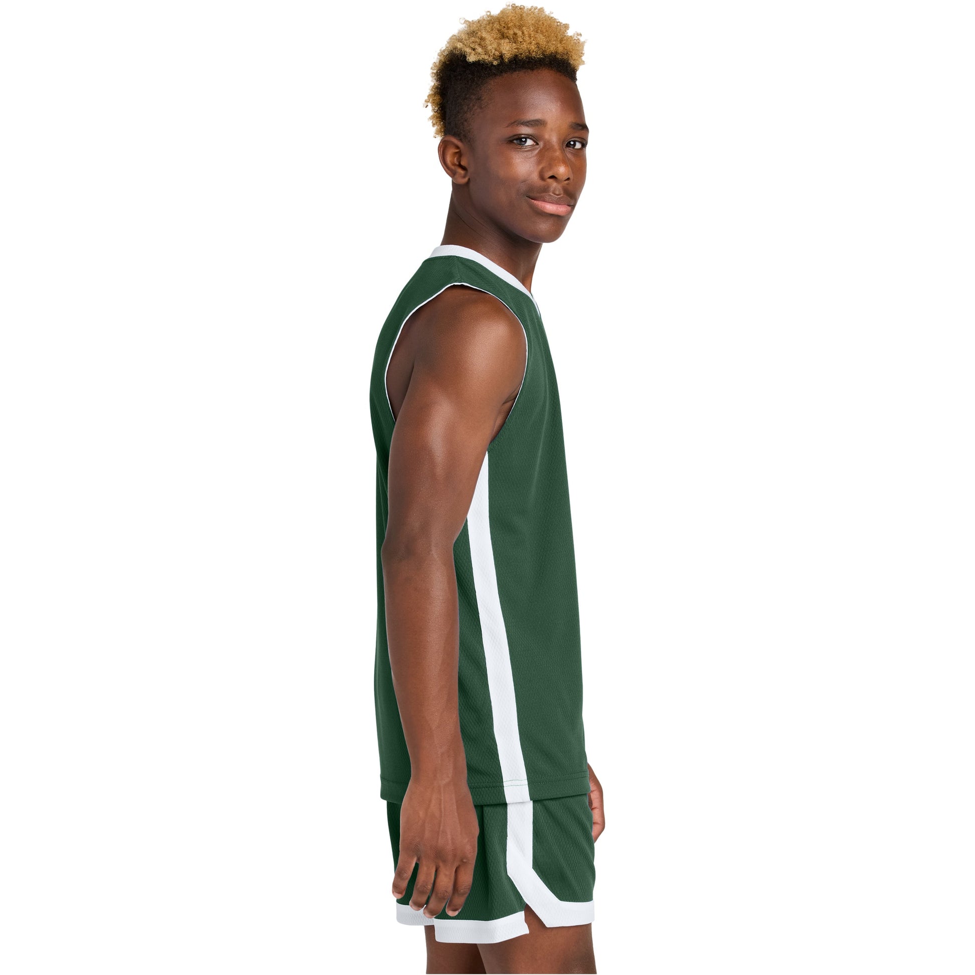 Forest Green/White