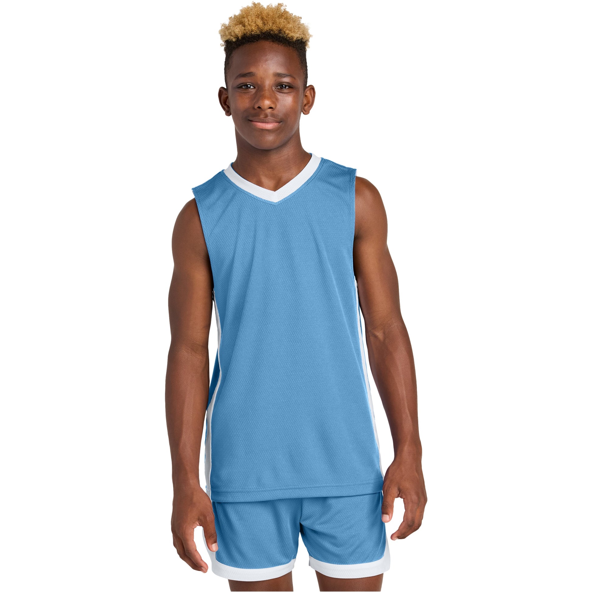 Carolina Blue/White