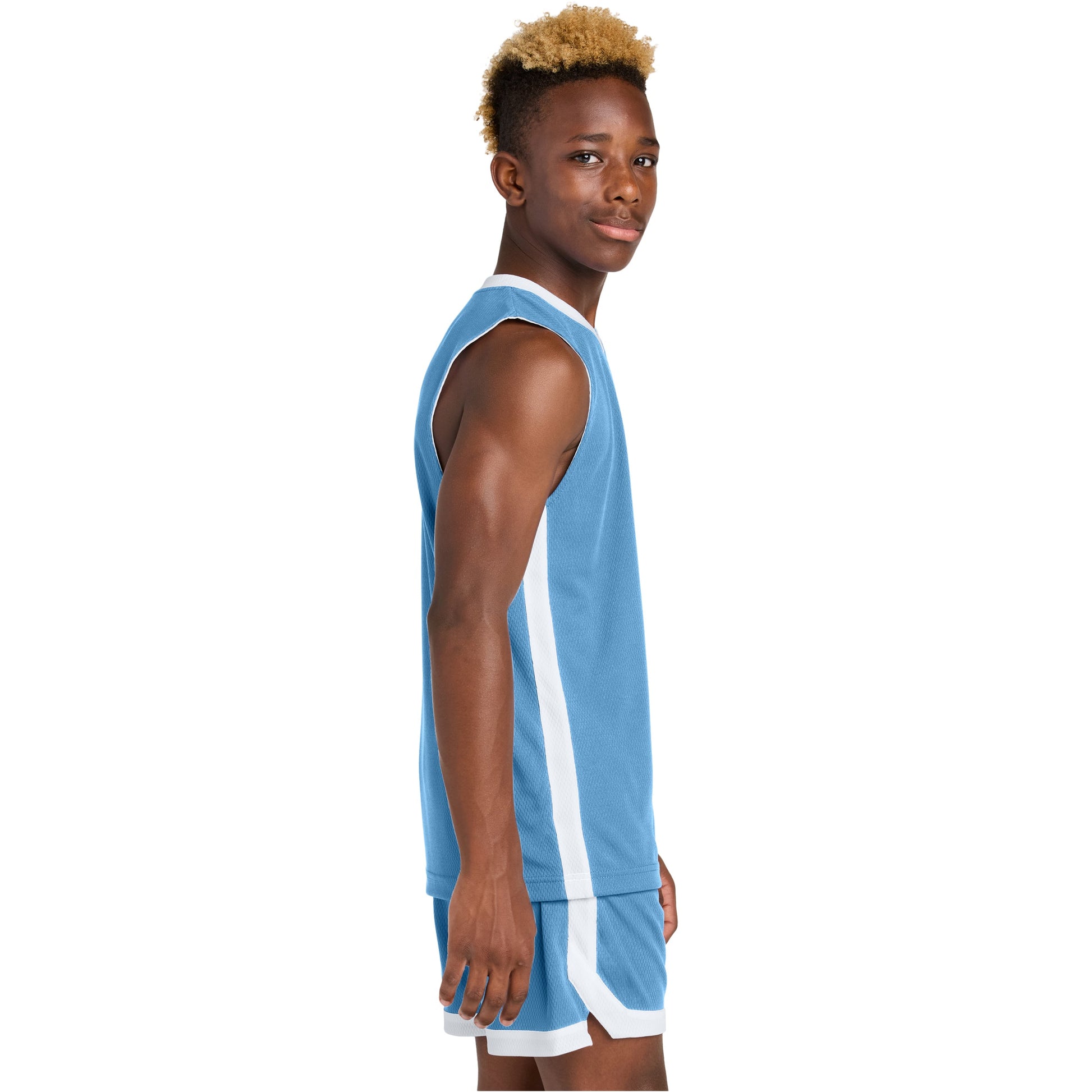Carolina Blue/White