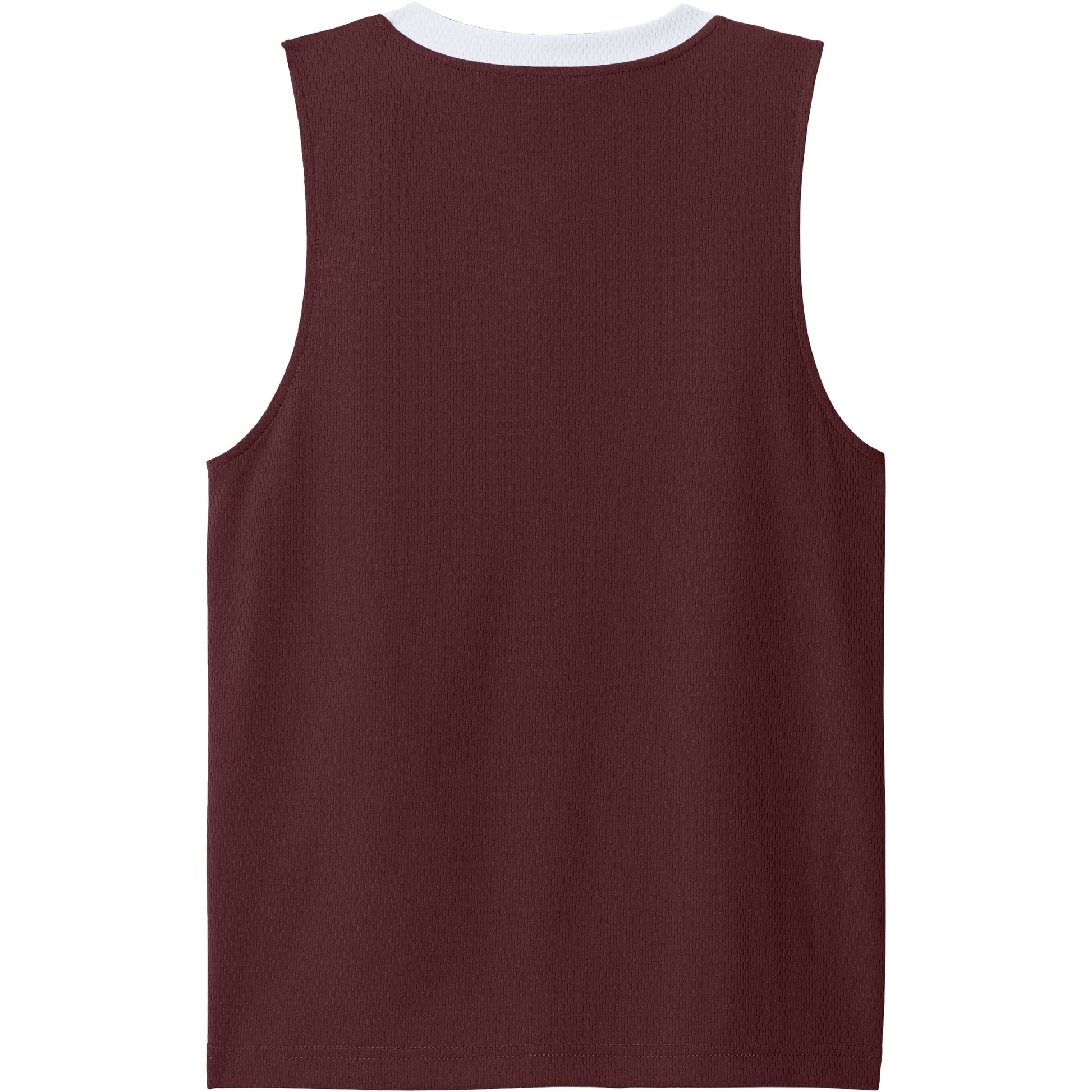Maroon/White