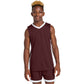 Maroon/White
