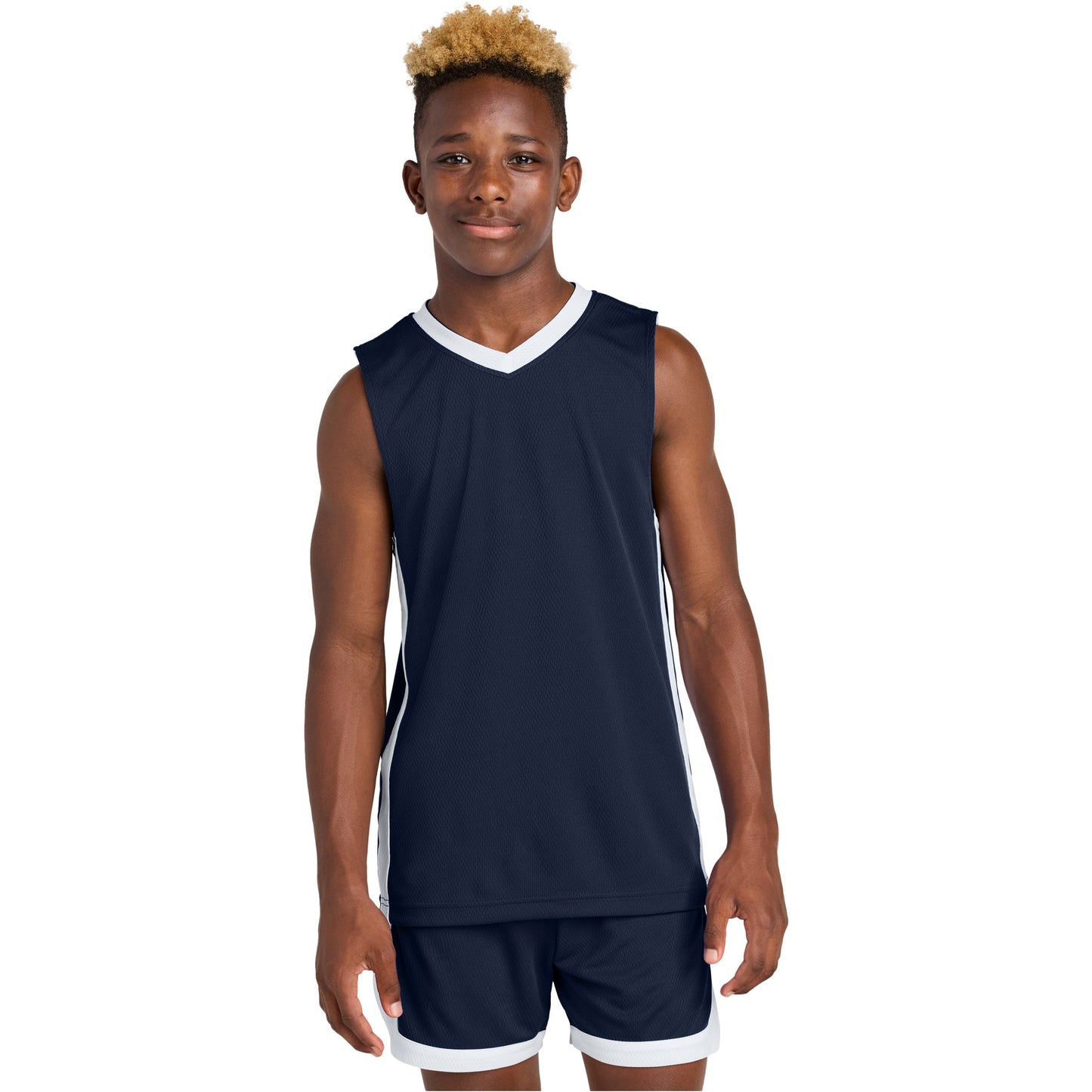 True Navy/White