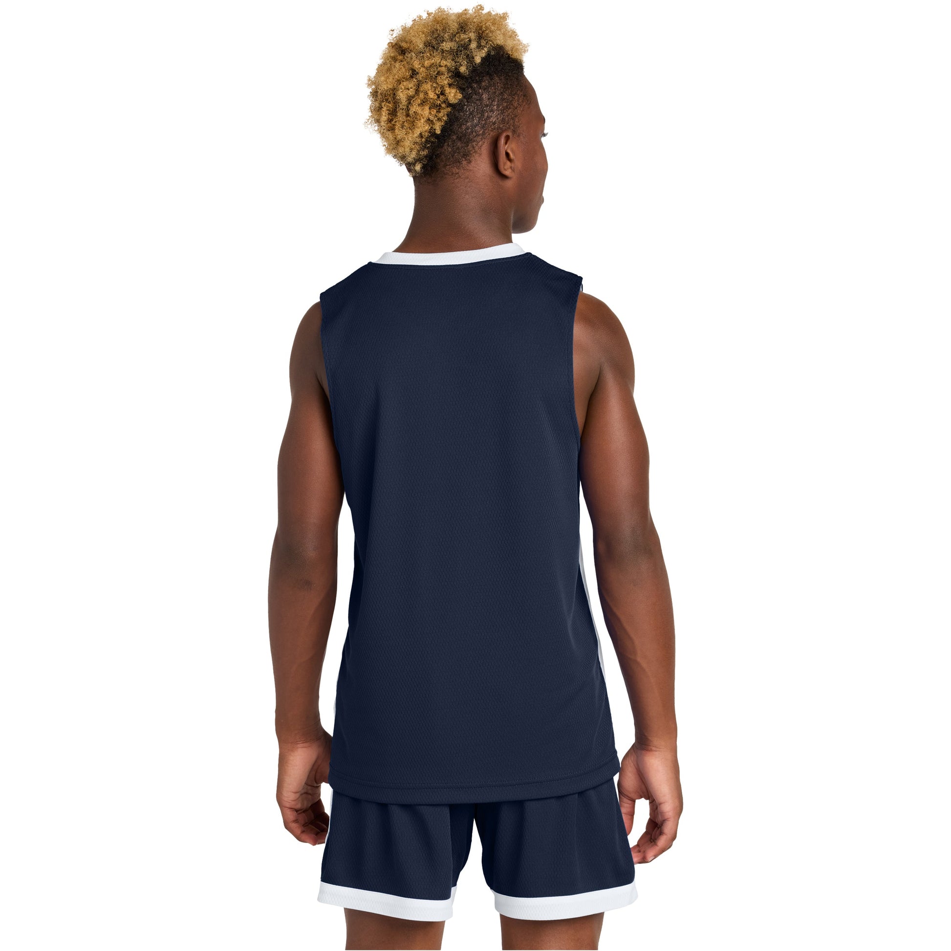 True Navy/White