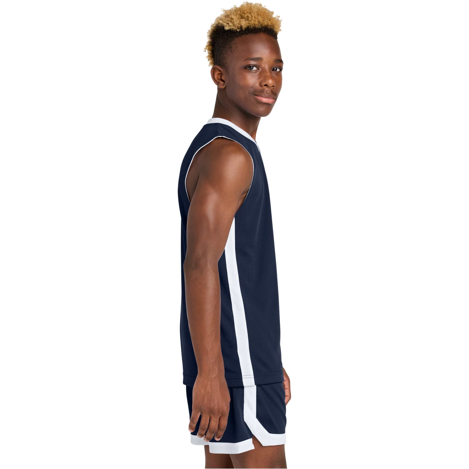 True Navy/White