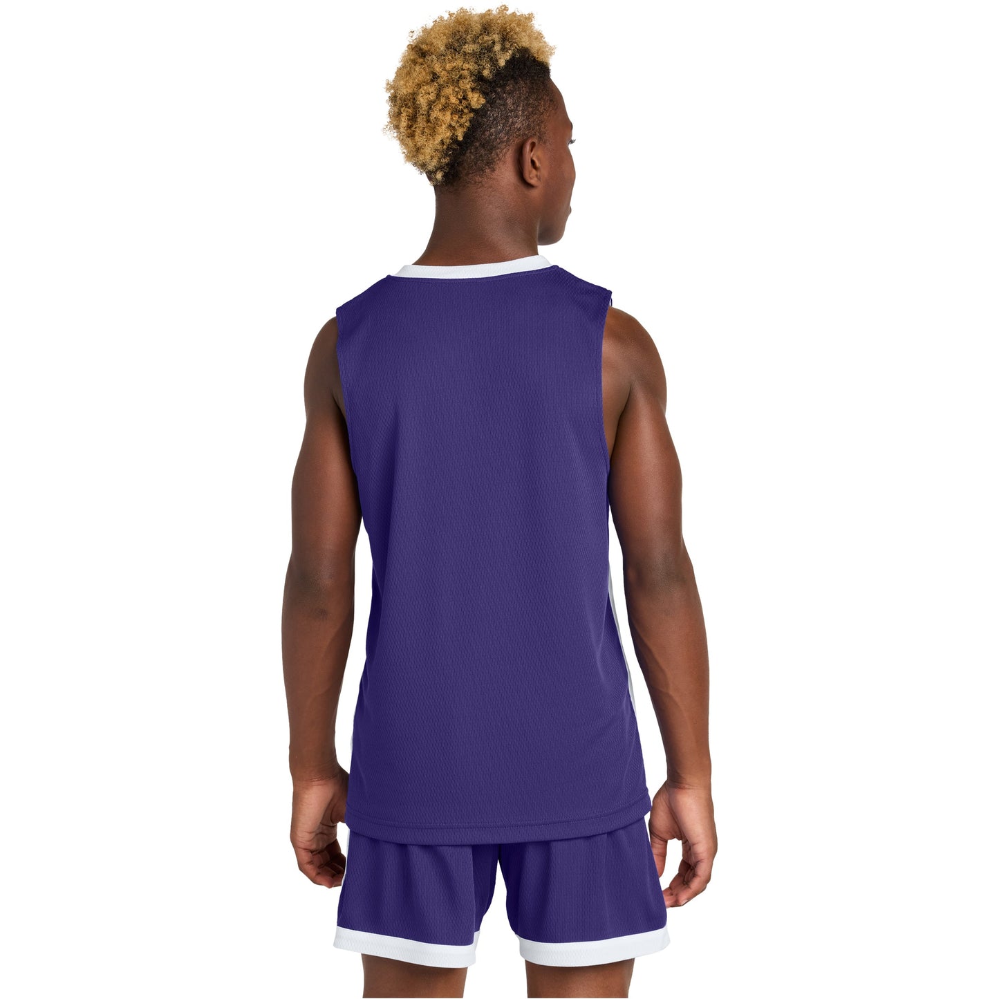 Purple/White