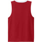 Deep Red/White