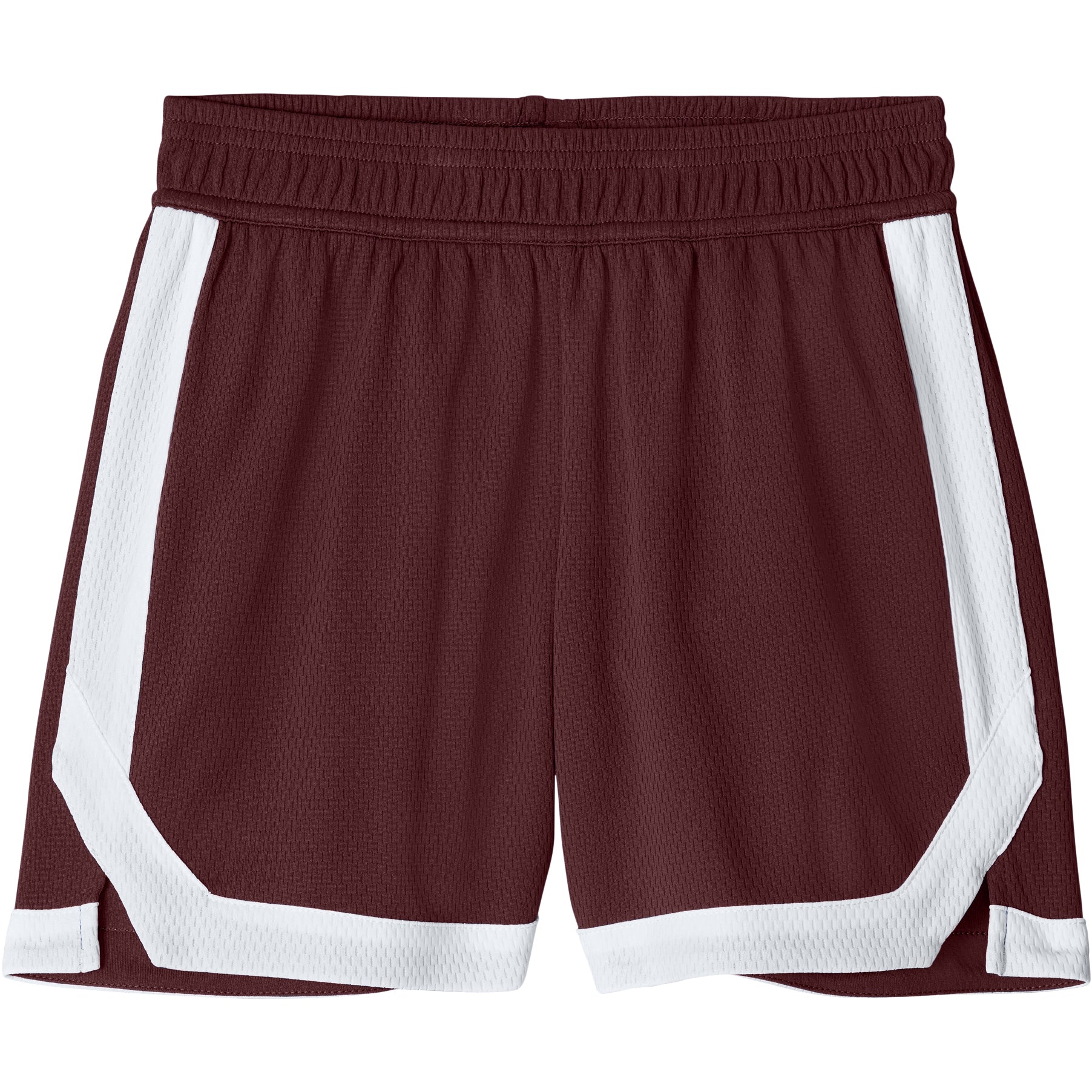 Maroon/White