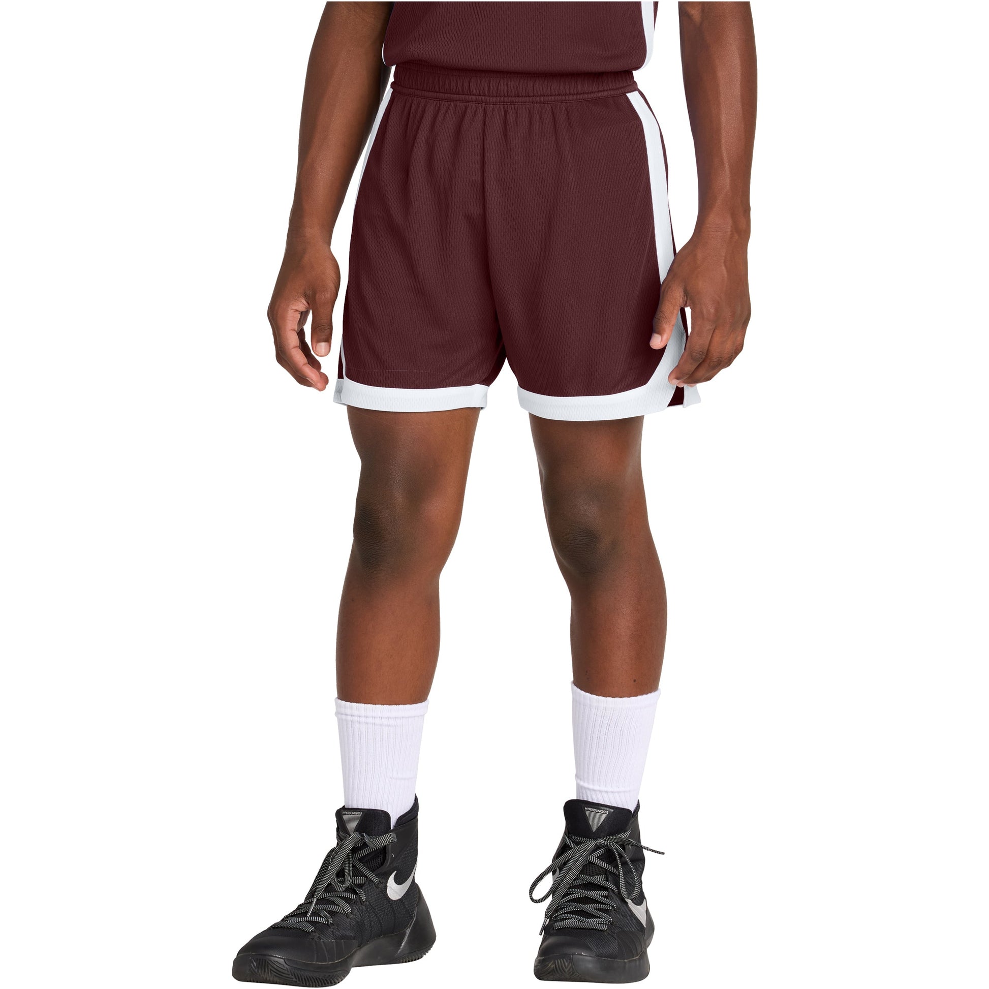 Maroon/White