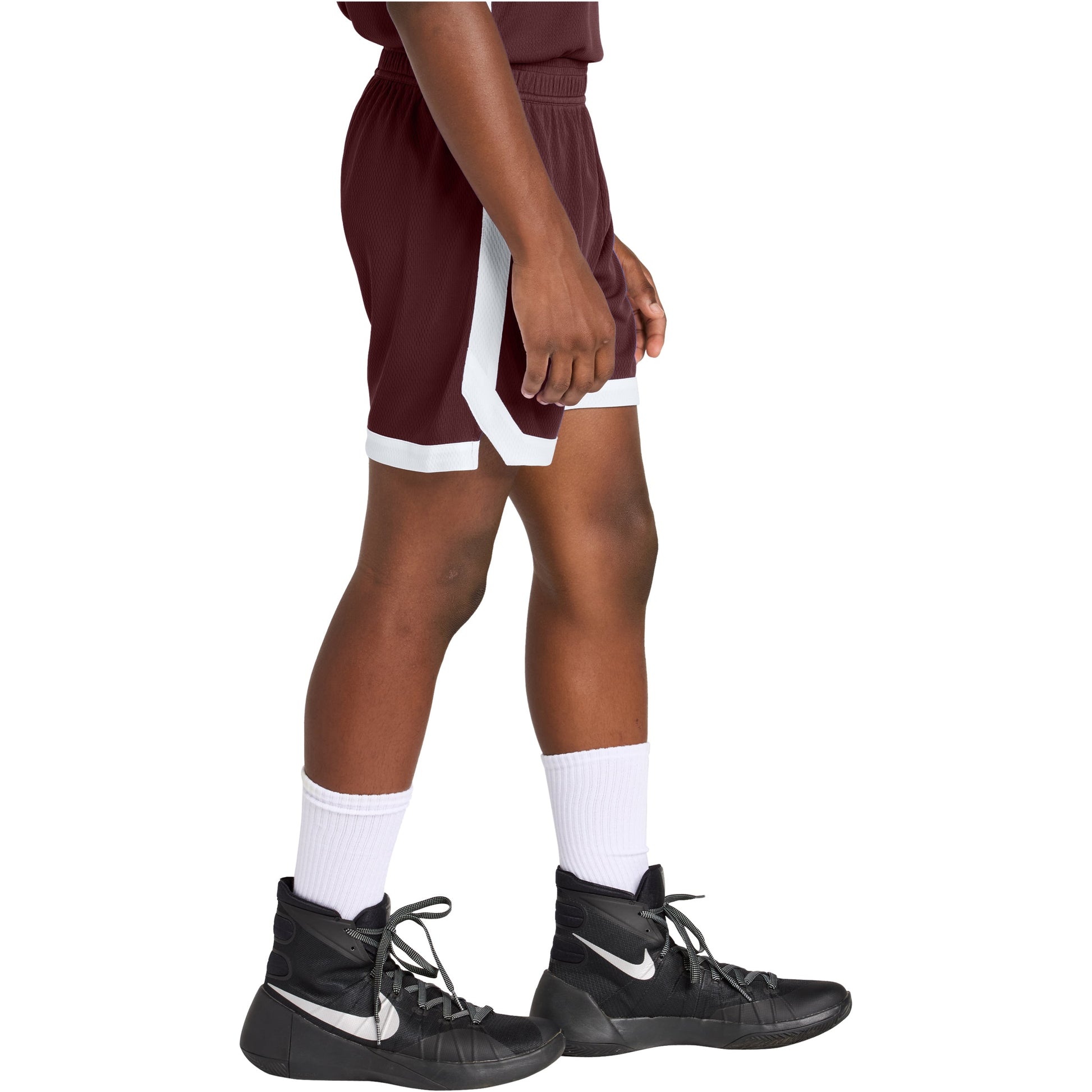 Maroon/White