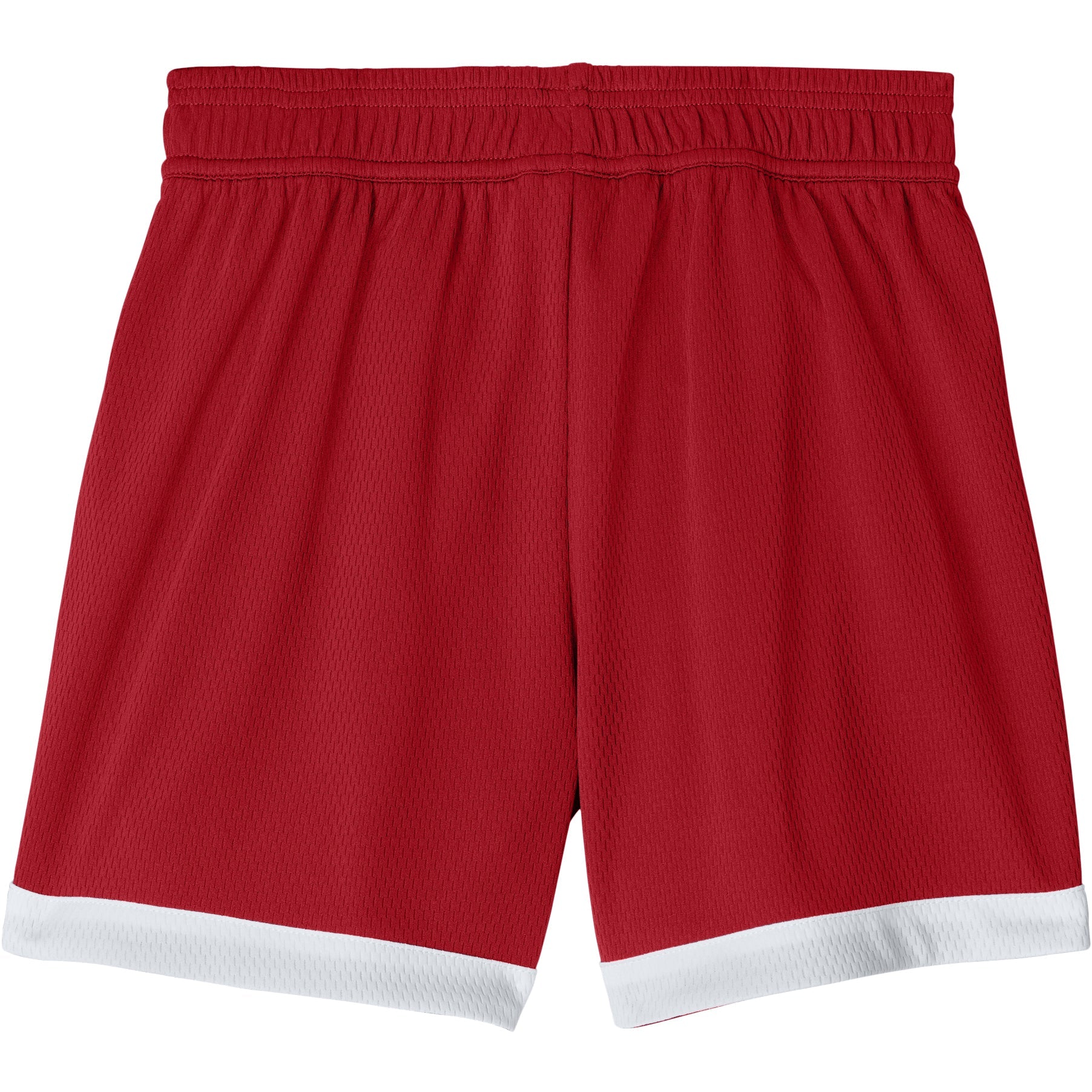 Deep Red/White