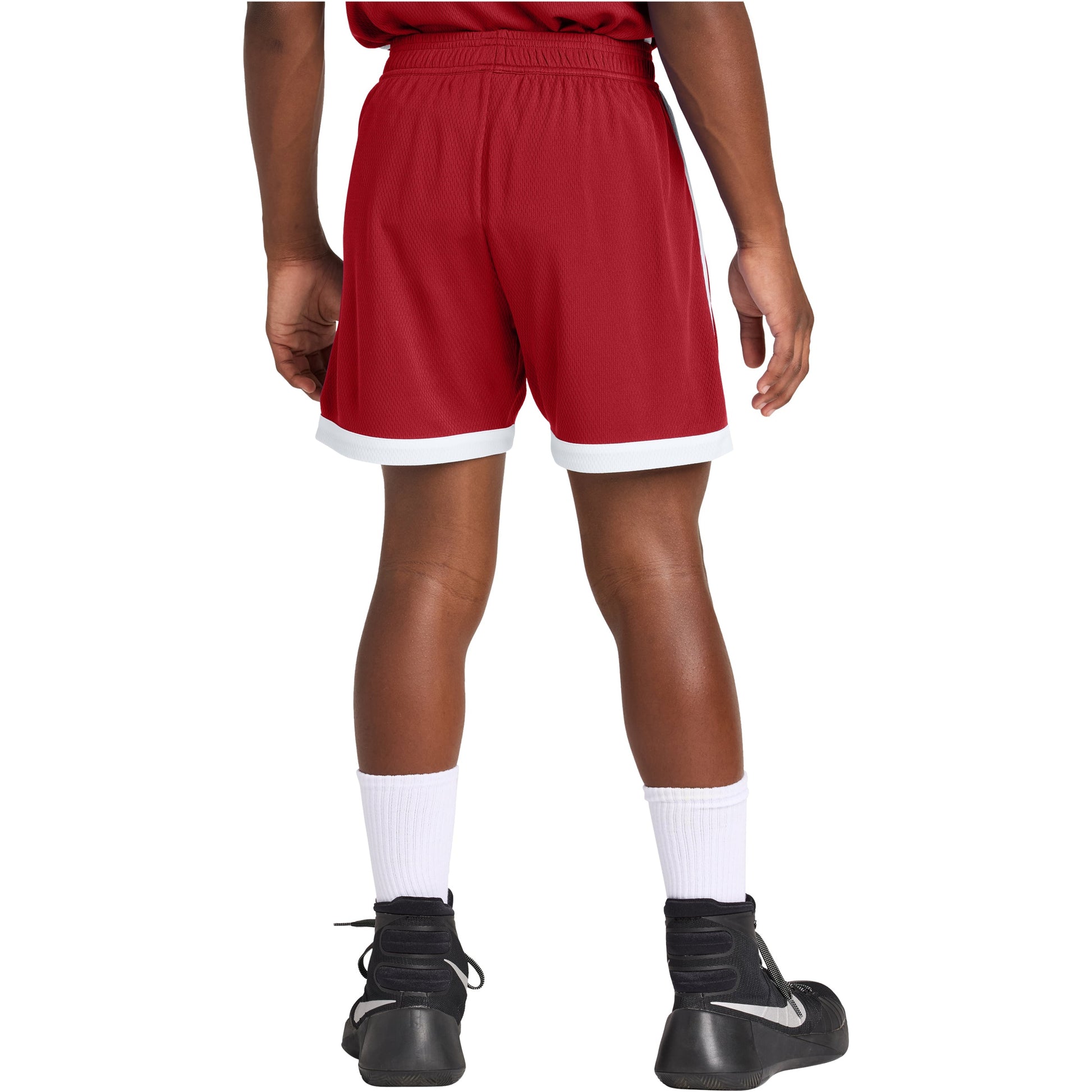 Deep Red/White