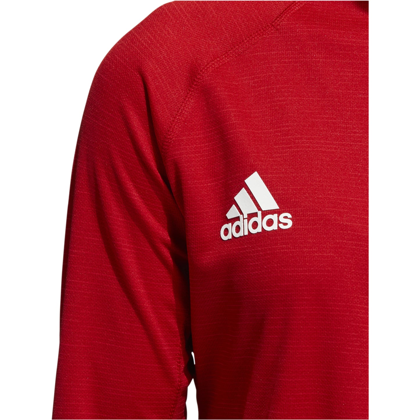 Power Red Melange/White