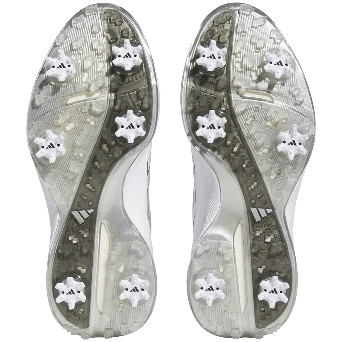 White/Dark Silver Metal/Silver Metal