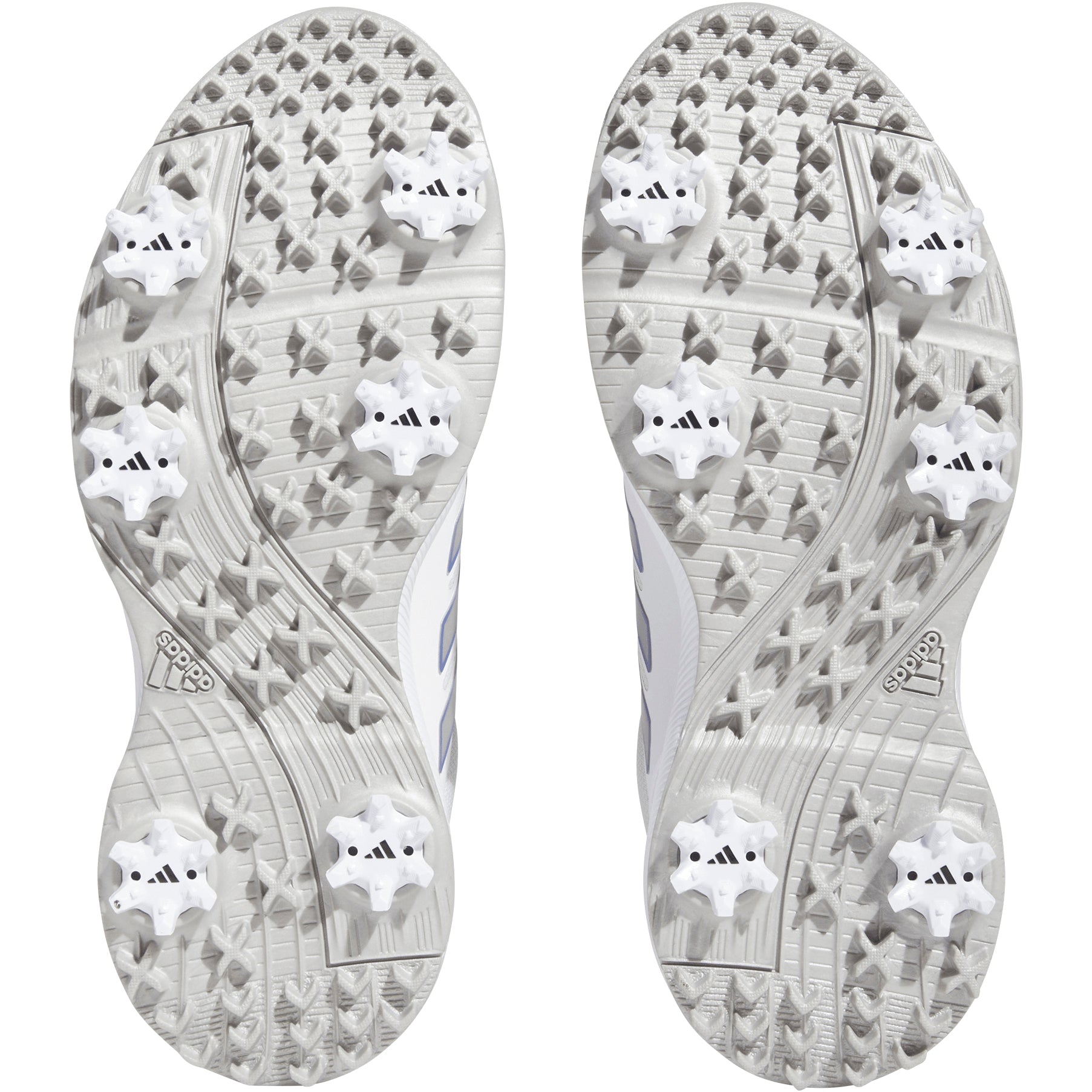 White/Silver Metal/Blue Fusion