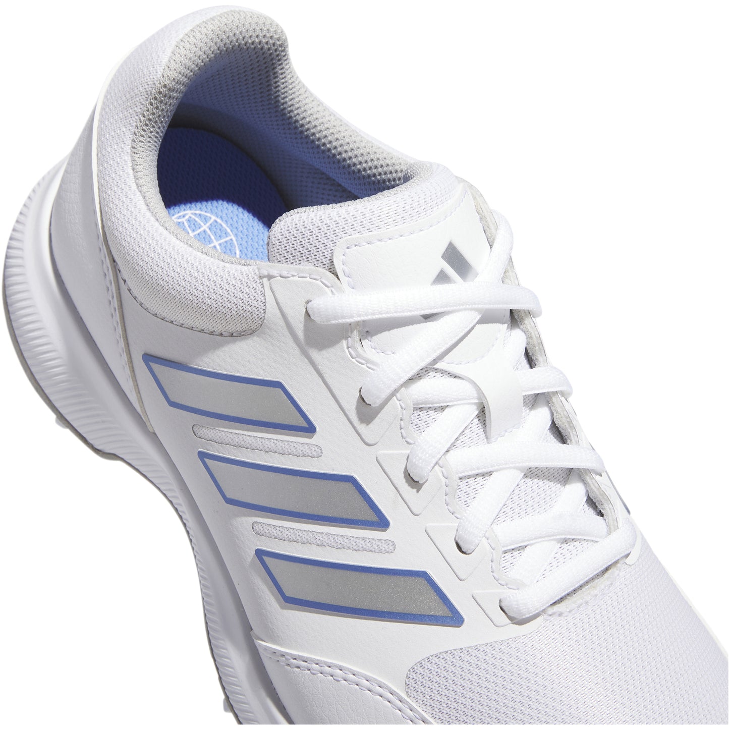 White/Silver Metal/Blue Fusion