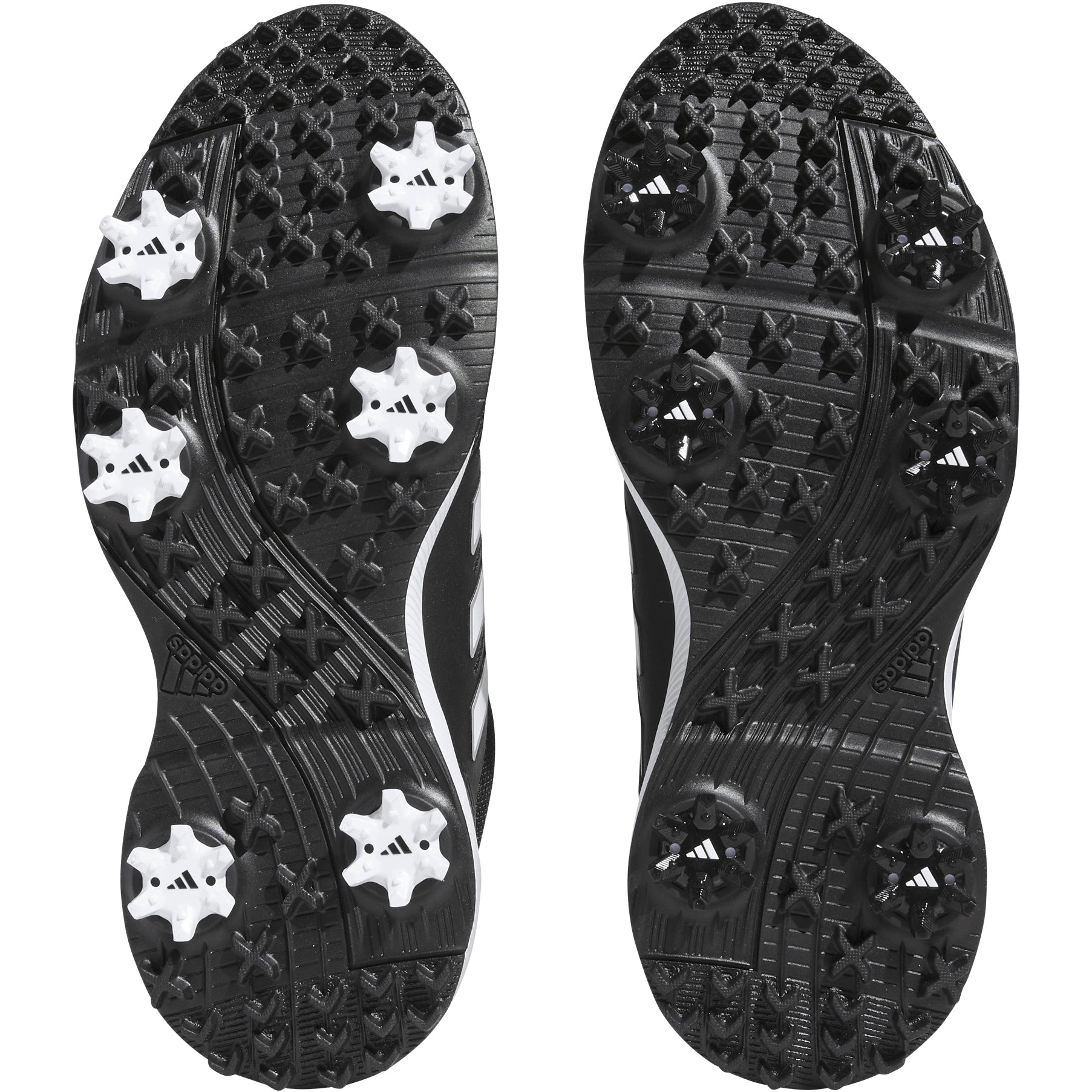 Black/White/Silver Metal