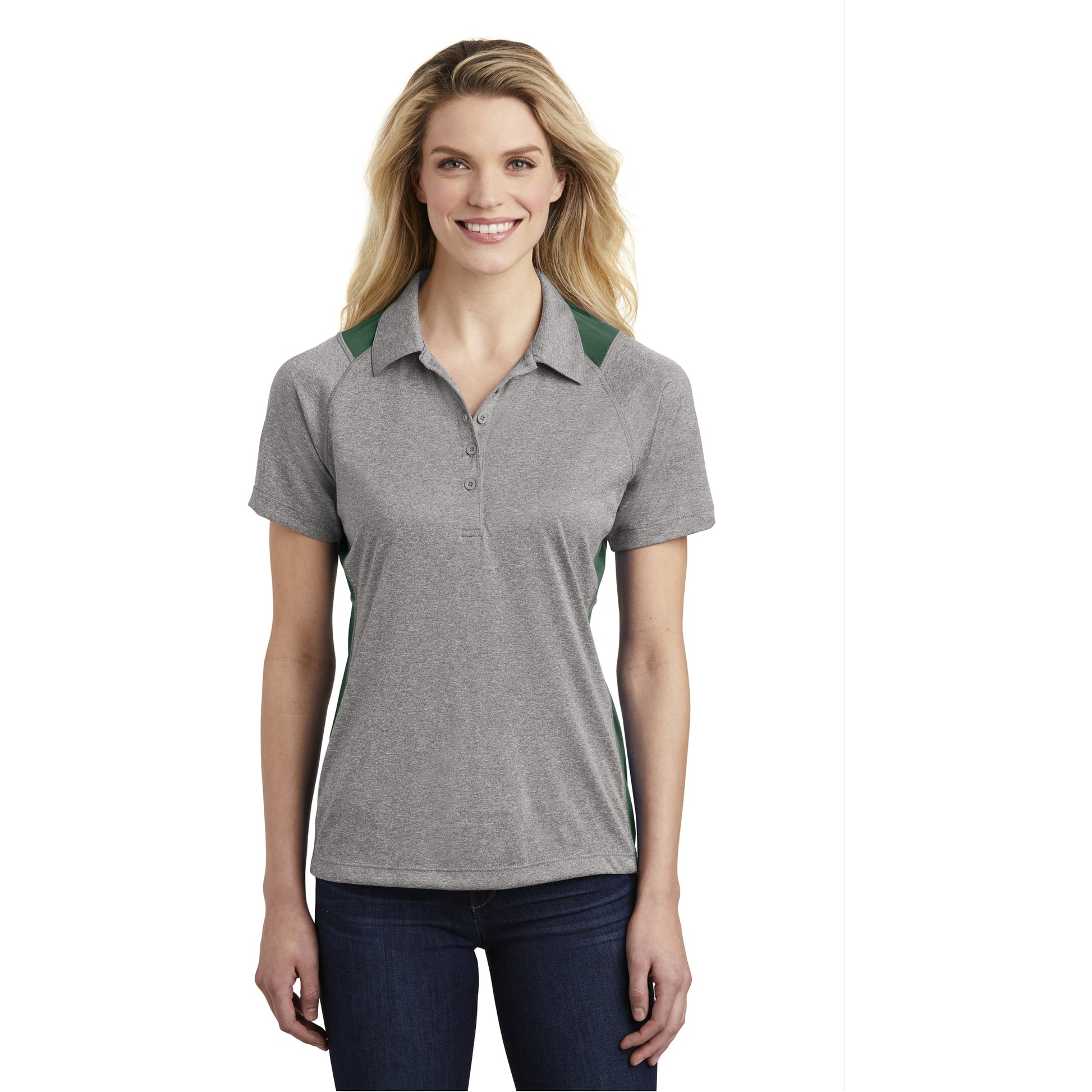 Vintage Heather/Forest Green